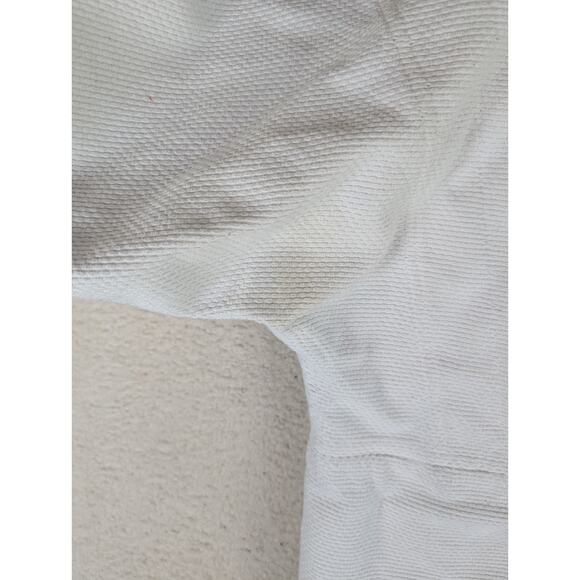 Fuji Kimono Victory GI Jacket Top sz A1 Martial Arts White Cotton READ/STAINS - Picture 11 of 16